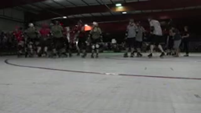 DENVER COLORADO-2015: Friends Enjoying Indoor Skating Together