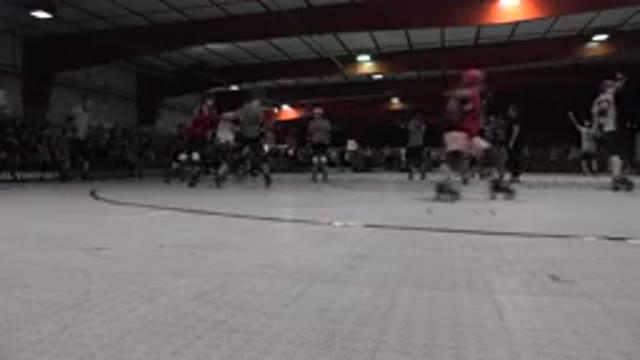 DENVER COLORADO-2015: Teens Or Young Adults Skating To Play A Sport Or For Recreation