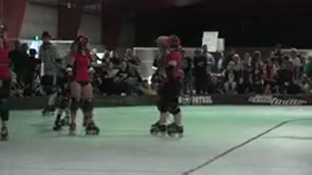 DENVER COLORADO-2015: Roller Derby Girls