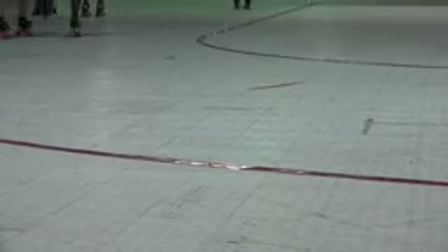 DENVER COLORADO-2015: The Slippery But Clean Skating Floor