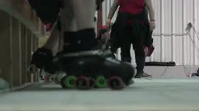 DENVER COLORADO-2015: Rollerblading With Cart Wheels Is A Very Relaxing And Fun