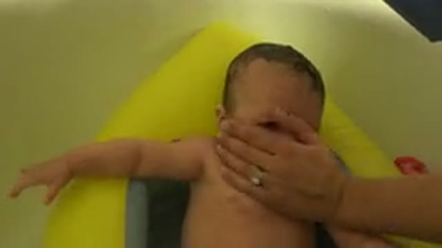 WESTMINSTER COLORADO-2015: Wet Baby Coming Out Of The Bath