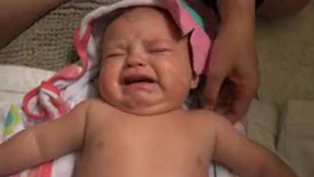 WESTMINSTER COLORADO-2015: Baby Crying as Parent Touches Them