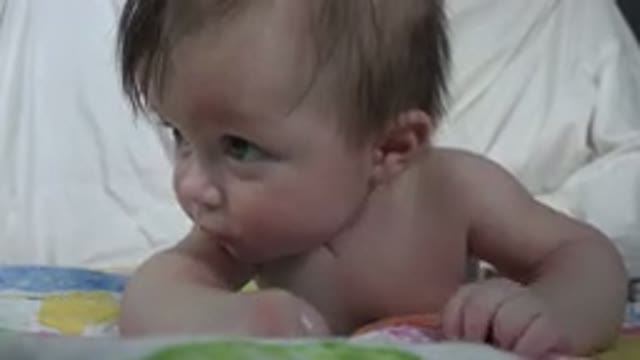 WESTMINSTER COLORADO-2015: Naked Baby Standing Inside His Crib – Feeling Curious