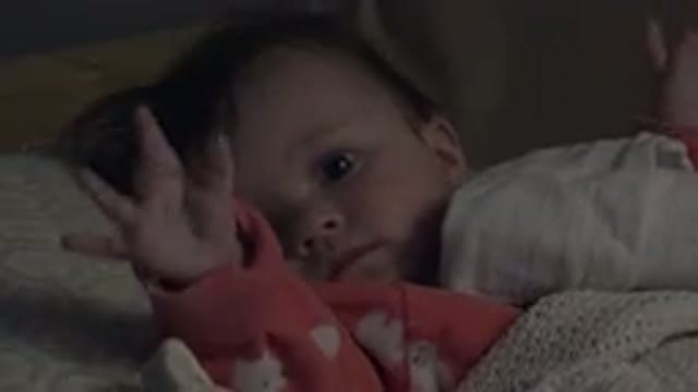 WESTMINSTER COLORADO-2015: Cute Amazing Baby Alone in The Room While Looking