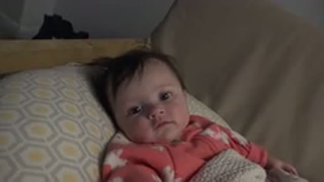 WESTMINSTER COLORADO-2015: Baby Girl Relaxing On Booby Pillow
