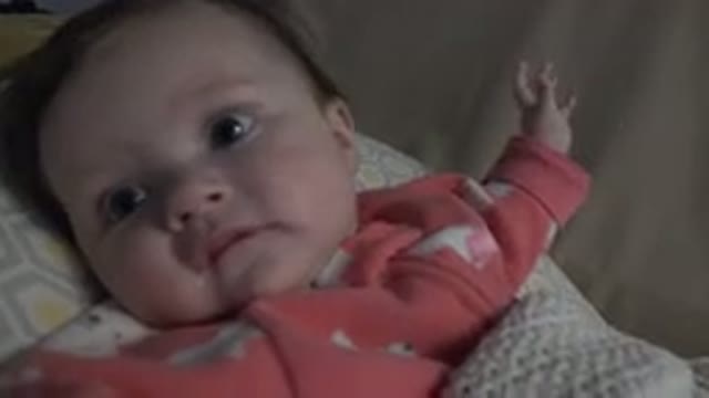 WESTMINSTER COLORADO-2015: Baby in Pajamas on Blanket Fidgeting and Waving