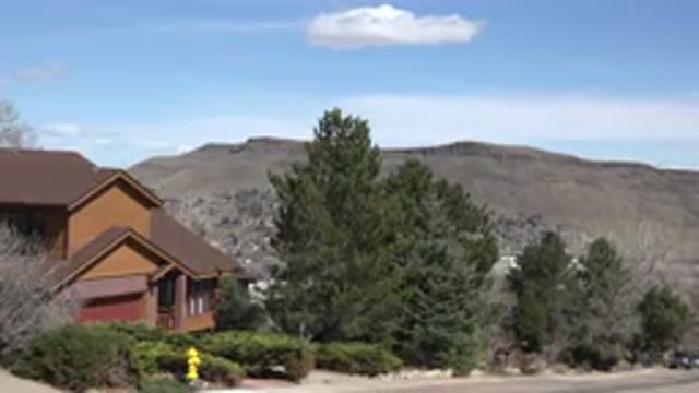 WESTMINSTER COLORADO-2015: Looking Down the Road Past the House with Many Trees