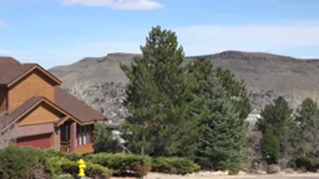 WESTMINSTER COLORADO-2015: A Home With A Garage Is Surrounded By Shrubbery Which
