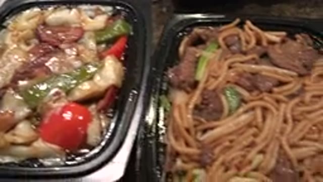 WESTMINSTER COLORADO-2015: Asian Cuisine Grilled Vegetables And Beef With