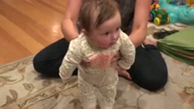 WESTMINSTER COLORADO-2015: Mom And Baby Sitting On The Floor And Playing