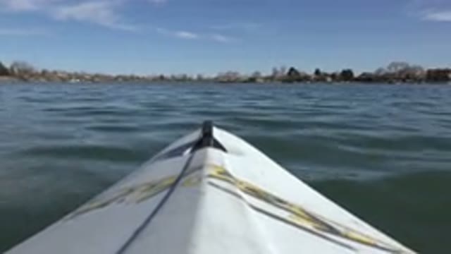 HIDDEN LAKE COLORADO-2015: Relaxing Kayak Ride In The Sun