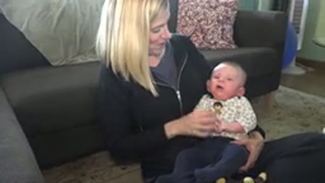 HIDDEN LAKE COLORADO-2015: Mom Surprised By Baby Hiccuping