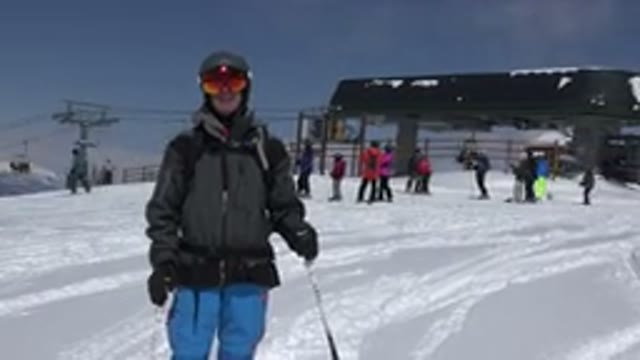 KEYSTONE COLORADO-2015: Ski People Snow Cableway Sport