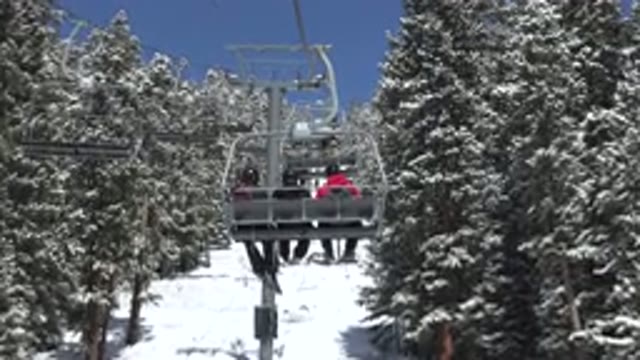 KEYSTONE COLORADO-2015: Waiting For The Slow Cable Car To Reach The Top