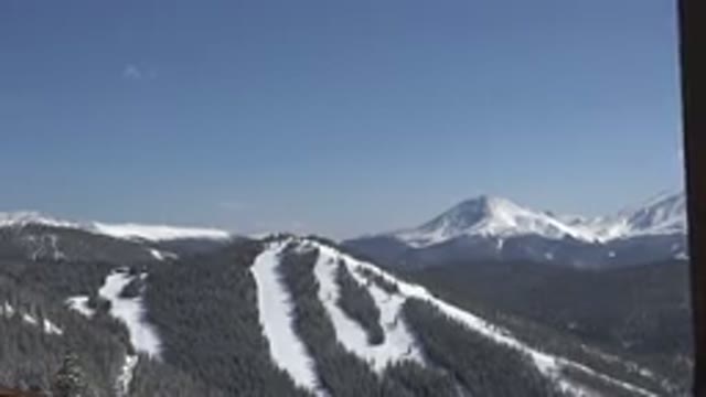 KEYSTONE COLORADO-2015: Stunning Snowy Mountain Top