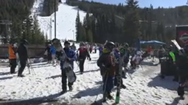 KEYSTONE COLORADO-2015: Skating On Ice As A Sport Or Pastime People Are Getting