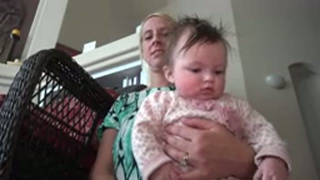 WESTMINSTER COLORADO-2015: A Baby Moving Around On Her Own Making Funny Faces