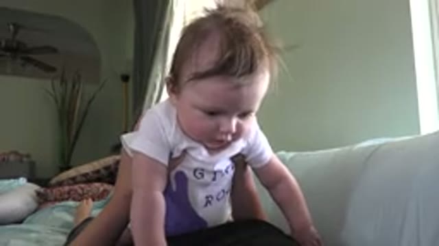 WESTMINSTER COLORADO-2015: Adorable Cute Baby Playing With His Mother In The