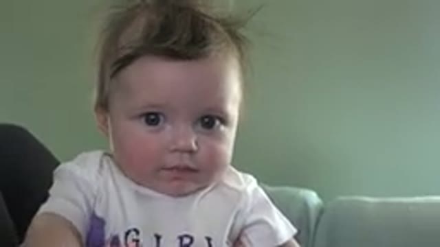 WESTMINSTER COLORADO-2015: Curious Cute Baby With Big Eyes And Messy Spiky Hair