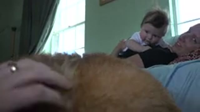 WESTMINSTER COLORADO-2015: Baby Laying On Mom At Home