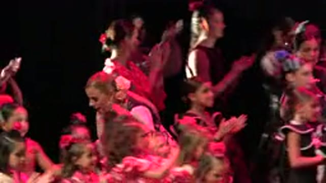 CABO SAN LUCAS MEXICO-2019: Children Learning The Art Of Collective Dancing And