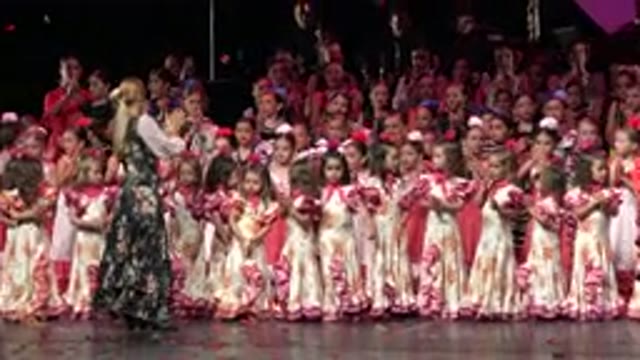 CABO SAN LUCAS MEXICO-2019: Beautiful Little Girls Participating In A Beauty Contest
