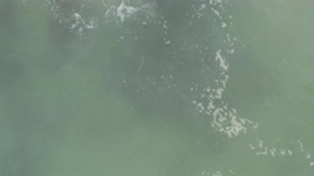 EAST CAPE BCS MEXICO-2017: Aerial View Of The Ocean Showing Clear Water And
