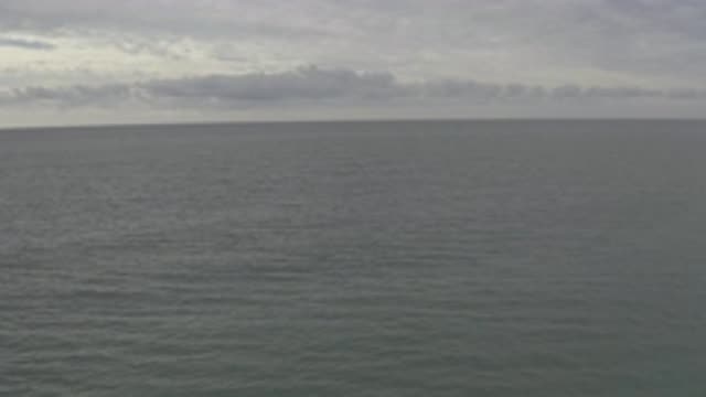 EAST CAPE BCS MEXICO-2017: Panoramic Ocean View With Waves And Ripples