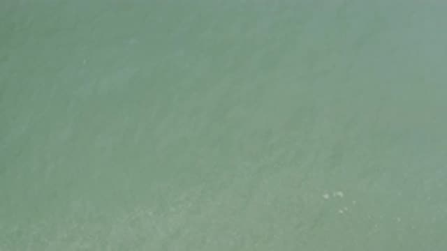 EAST CAPE BCS MEXICO-2017: High Angle View of Water Surface with Bubbles and Residue