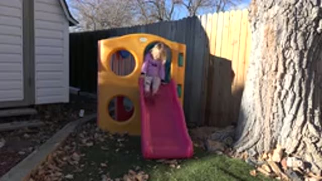WESTMINSTER COLORADO-2019: A Little Girl Playing In Her Garden Waiting For A