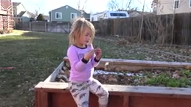 WESTMINSTER COLORADO-2019: Little Girl Playing Alone – Imagining Fun Things