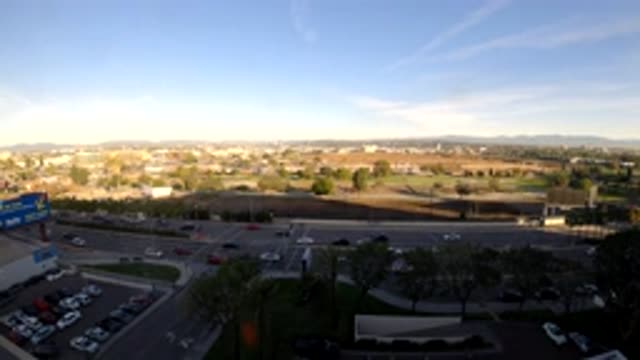 LOS ANGELES CALIFORNIA-2019: Amazing City and Cars Passing on the Street