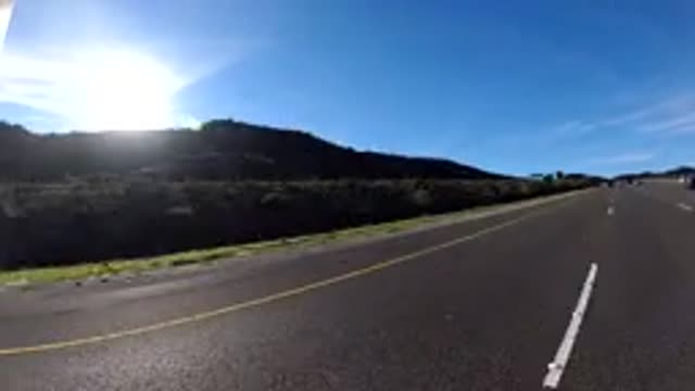 ORANGE COUNTY CALIFORNIA-2019: Accelerated Flow Of Cars Driving Down The Road