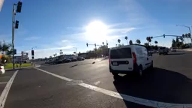 ORANGE COUNTY CALIFORNIA-2019: Cars Traffic And Stop Lights