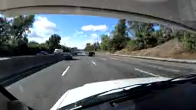 CENTRAL COAST CALIFORNIA-2019: Car Ride on the Road in the Last Moments