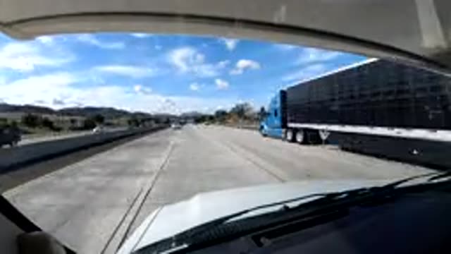 CENTRAL COAST CALIFORNIA-2019: Photo Time Lapse Of Vehicle Traveling Through Highway