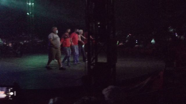 SAN JOSE DEL CABO BCS MEXICO-2022: Group on Stage Performing and Interacting with Audience