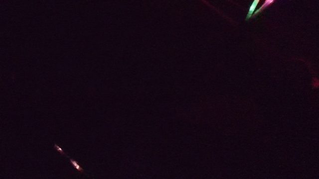 SAN JOSE DEL CABO BCS MEXICO-2022: Nighttime Road with Moving Vehicle Light Streaks