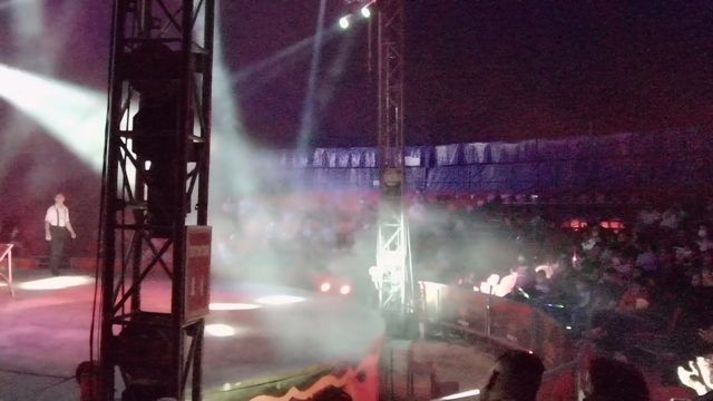 SAN JOSE DEL CABO BCS MEXICO-2022: Live Stage Performance with Audience and Colored Lighting