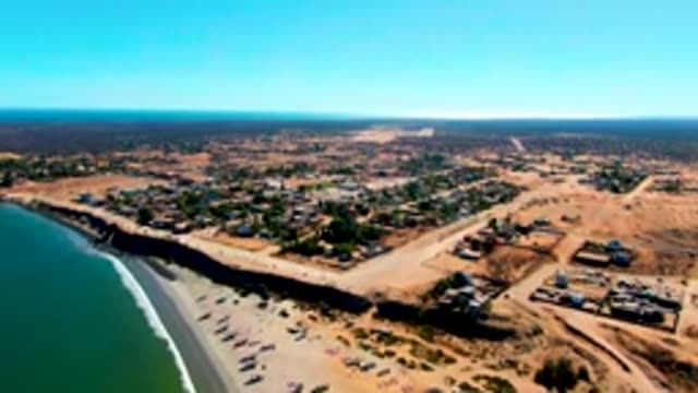 SAN JUANICO BCS MEXICO-2022: Coastal Village with Sandy Beach and Ocean