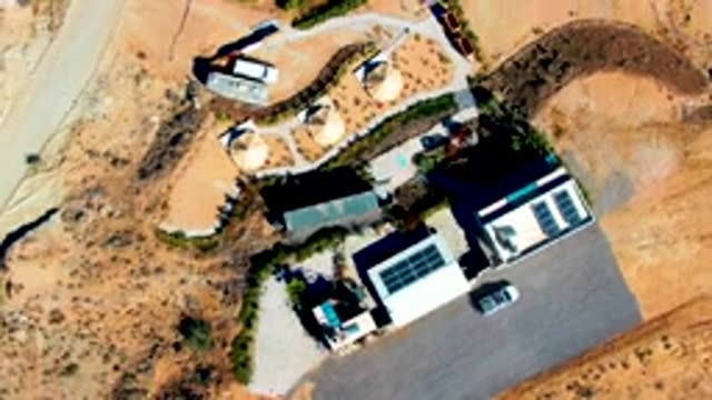 SAN JUANICO BCS MEXICO-2022: Desert Property with Solar Panels and Road