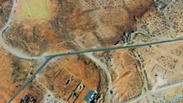 SAN JUANICO BCS MEXICO-2022: Desert Construction Site Showing Ground Changes