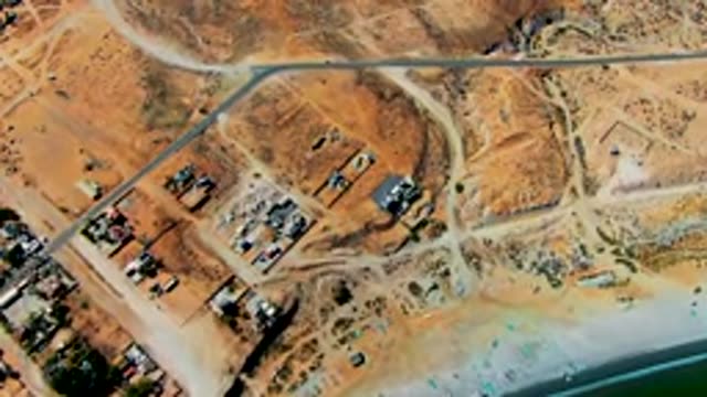 SAN JUANICO BCS MEXICO-2022: Beach Umbrellas and Coastal Construction