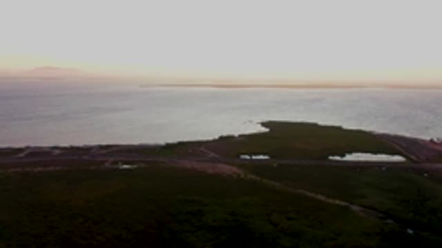 SAN CARLOS BCS MEXICO-2022: Coastal Wetlands and Sea at Sunset