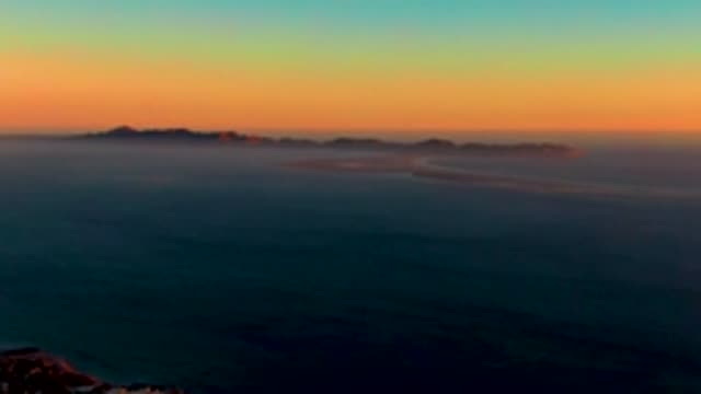 SAN CARLOS BCS MEXICO-2022: Fog-Enshrouded Islands at Sunset