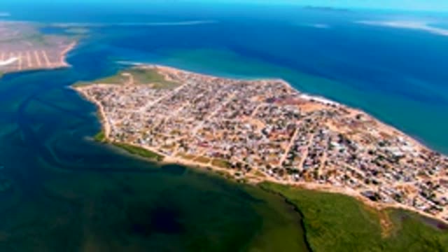 SAN CARLOS BCS MEXICO-2022: Coastal Town on a Narrow Peninsula