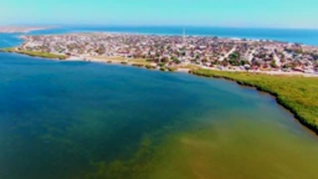 SAN CARLOS BCS MEXICO-2022: Coastal Town by Shallow Waters and Mangroves