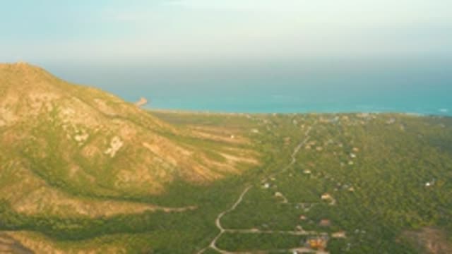 CABO PULMO LOS CABOS BCS MEXICO-2022: Coastal Mountain and Forest Under Shifting Sky