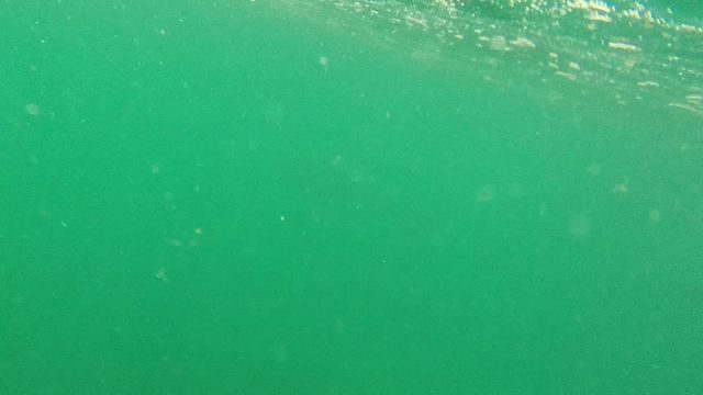 CABO PULMO BCS MEXICO-2022: Underwater View of Ocean Surface with Moving Ripples